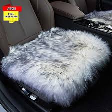 Long Wool Winter Warm Seat Cushion