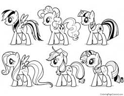 Now you can color your favorite mlp characters. Applejack Coloring Page Central