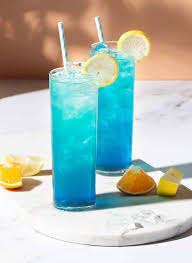 blue mocktail beautiful easy and