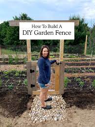 how to build a diy garden fence 8
