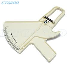 Us 11 04 15 Off Body Fat Caliper Skinfold Caliper Tester Analyzer Measure Charts Fitness Keep Health Slim Promotion High Quality Plicometro In Body