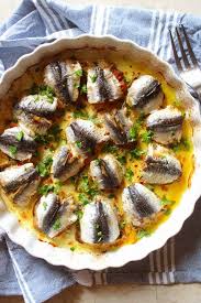 terranean baked stuffed sardines