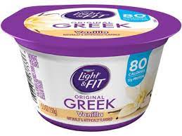 light and fit greek yogurt vanilla