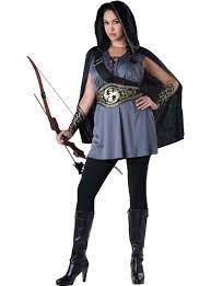 katniss huntress costume large for a