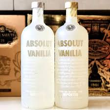 1l absolut vanilla vodka food drinks