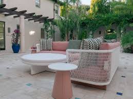 A Concrete Outdoor Table