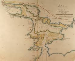 18th Century Irish Sea Charts Including Cork And Dublin At