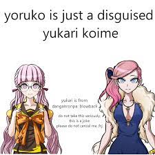 yukari koime is yoruko : r/DanganronpaAnother