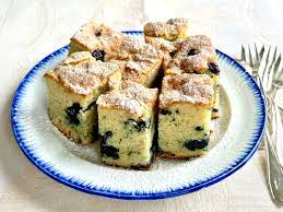 Blueberry Cake Square gambar png