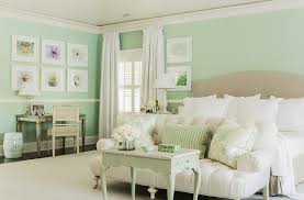 mint green and ivory bedroom design ideas
