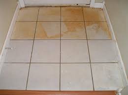 remove rust stains from ceramic tiles