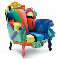Old Meets New Modern Baroque Chairs