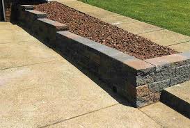 Retaining Wall And Concrete Driveway