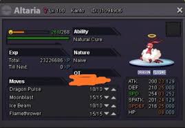 pvpable altaria shiny and