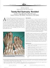 pdf twenty nail dystrophy revisited