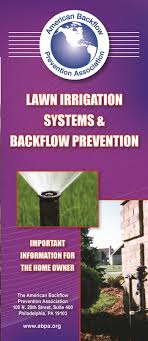 Lawn Irrigation Brochure American