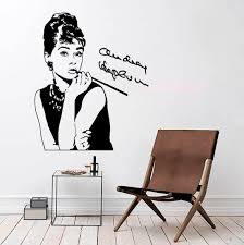 Wall Decal Audrey Hepburn Signature