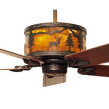 Forest Animals Rustic Ceiling Fan Rustic Lighting Fans
