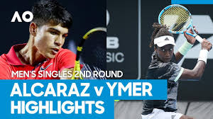 Height 183cm (6 ft ) weight 75kg (165 lbs) profile data courtesy atp/wta. Carlos Alcaraz Vs Mikael Ymer Match Highlights 2r Australian Open 2021 Youtube