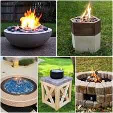 20 Diy Gas Fire Pit Ideas How To Build