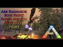 Learn all you need to know about how to complete this boss fight! Ark Ragnarok Easy And Medium Boss Fight Youtube
