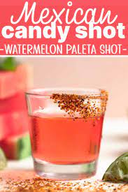 mexican candy shot paleta shot