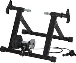 The clean lines would look at home in a variety of decors. Amazon Com Bike Trainer Stand Bicycle Trainers Road Bike Trainer For Indoor Riding Magnetic Bike Trainer With 5 Levels Resistance Sports Outdoors