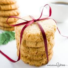 These cookies are quick and easy to make and are perfect for gifting to others or putting onto a dessert platter for the holidays! Almond Flour Keto Shortbread Cookies Recipe Wholesome Yum