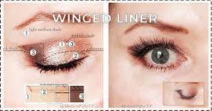 easy winged eyeliner tutorial for