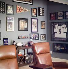 Gallery Wall Man Cave Office Room