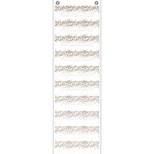 Confetti File Storage Pocket Chart