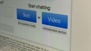 To connect, please enter your nickname below and click the chat now button. Omegle Children Expose Themselves On Video Chat Site Bbc News