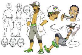 Professor Kukui Concept Art from Pokémon Sun and Moon #art #artwork #gaming  #videogames #gamer #gameart #conceptart #illustrati… | Pokemon art, Pokemon  sun, Pokemon