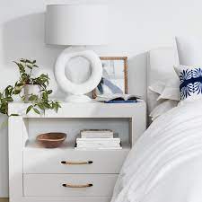 A clean expression that fits right in, in the product details. Malta 2 Drawer Nightstand Bedside Table Williams Sonoma