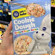 confetti sugar cookie dough