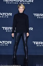 Normally not a bad thing, but given this incarnation. Linda Hamilton 63 Looks Effortlessly Chic At Terminator Dark Fate Photocall Daily Mail Online