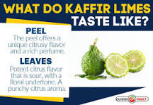 Do kaffir limes taste like regular limes?