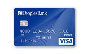 Australian financial services licence 244310 and australian credit licence 244310. Personal Debit Cards Peoplesbank
