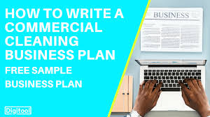 How To Write A Commercial Cleaning Business Plan Digitool