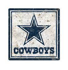 Dallas Cowboys Wall Art Metal Sign