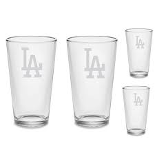 Set Los Angeles Dodgers Custom Pint Pub