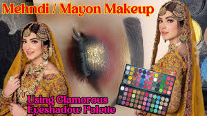 mayon mehndi makeup step by step easy