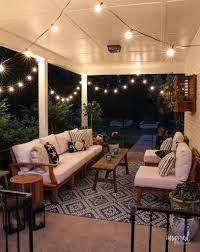 summer decorating porch and patio