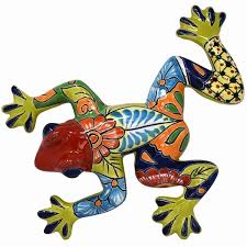 Mexican Frog Talavera Wall Art