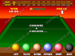 They also require you to visually think and plan your shots. John Virgo S Quiz Break Martin Ward Games Developer