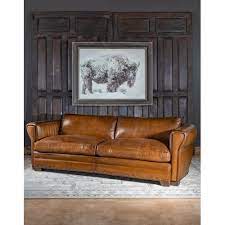 Drover Leather Sofa Modern Rustic
