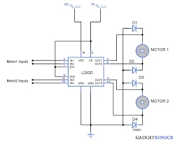 bidirectional motor controller circuit