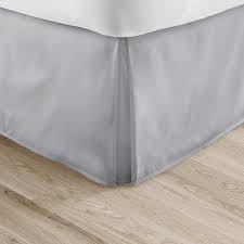 linen market pleated bed skirt