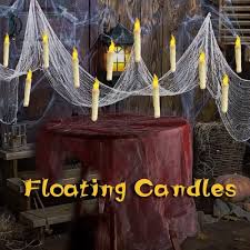 12 floating led candles with remote