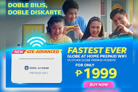fastest home prepaid wifi from globe at